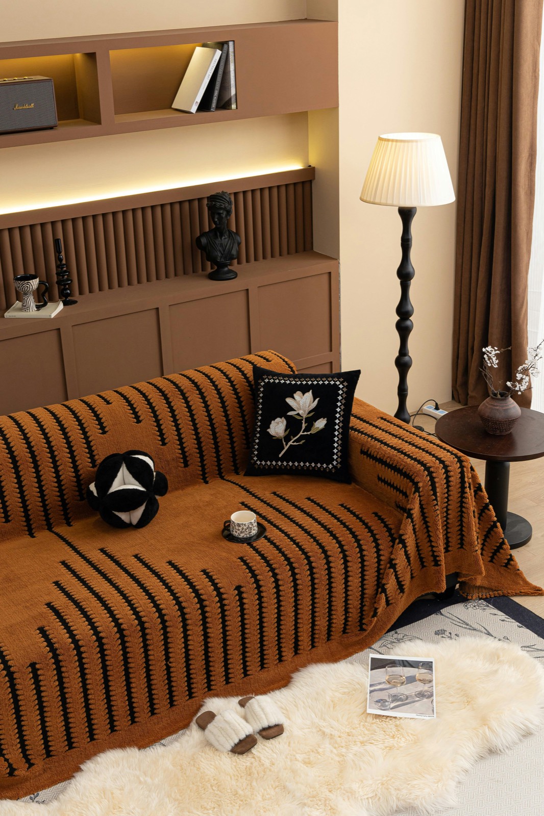 Canapé 3 places style contemporain